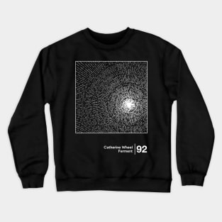 Ferment / Minimal Style Graphic Artwork Crewneck Sweatshirt